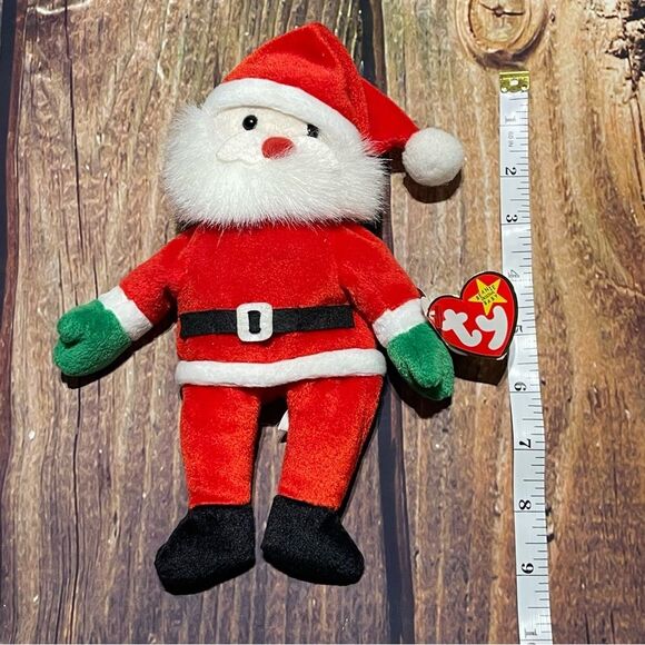 TY Santa Beanie Baby December 6,1998 5th gen - Picture 8 of 8